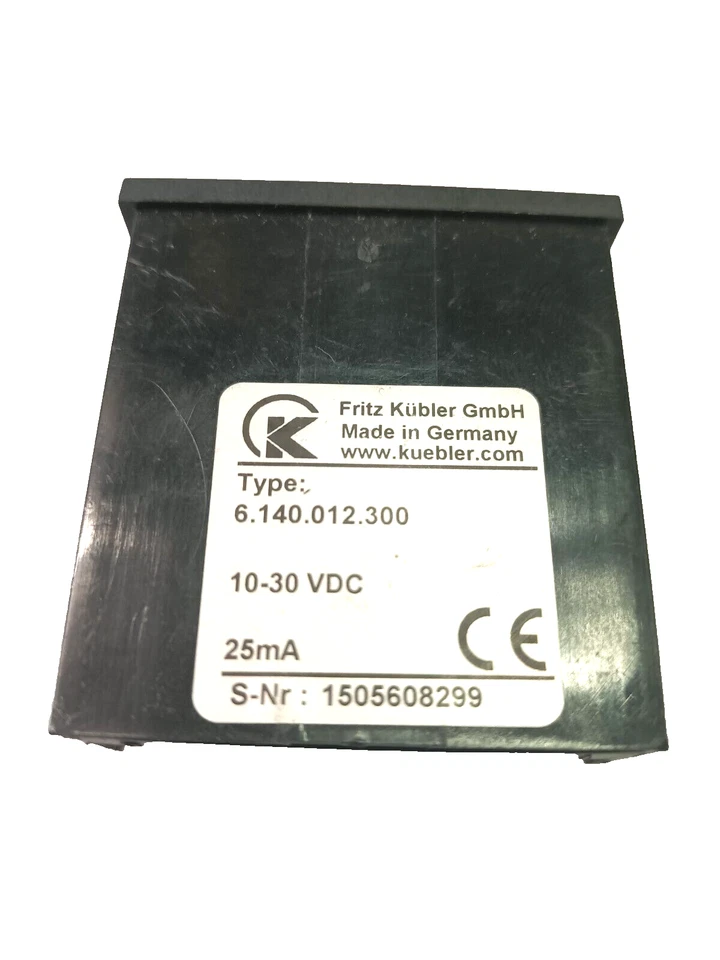 6.140.012.300 Contador: Electrónico LCD Impulso 999999 IP65 H.Dis.1: Cubolizador 8mm Foto 2 de 3