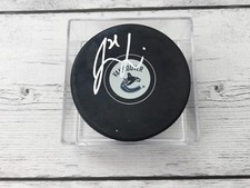 Loui Eriksson Autographed Signed Vancouver Canucks Hockey Puck a