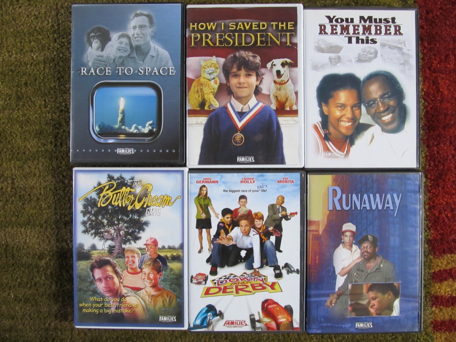 Set of 6 Feature Films For Families DVDs NEW | eBay