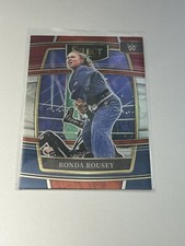 2022 Panini Select WWE Ronda Rousey #90 Red and Blue