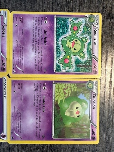 REUNICLUS 35/124 RARO + DUOSION 34/124 + SOLOSIS 33/124 + ENERGY FATES COLLIDE - Imagen 3 de 5