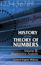 Dover Books on Mathematics Ser.: History of the Theory of Numbers -...
