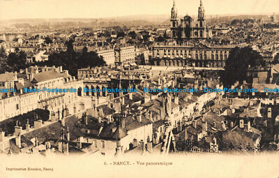R130541 Nancy. Vue Panoramique. Wiedersehen. No 6