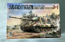 Blitz by Takom 1:35 Jagdtiger Sd.Kfz.186 Early/Late Production 2 in 1