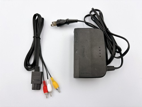 Nintendo 64 Black Console Controller Cables Set Japan Games Tested Working - Picture 16 of 18