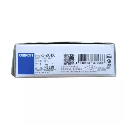 New In Box Omron NX-SOD400 Safety Output Unit NX-SOD400
