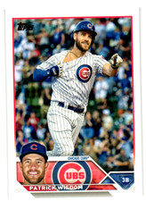 PATRICK WISDOM 2023 Topps Baseball card Series One Base #120 Chicago Cubs