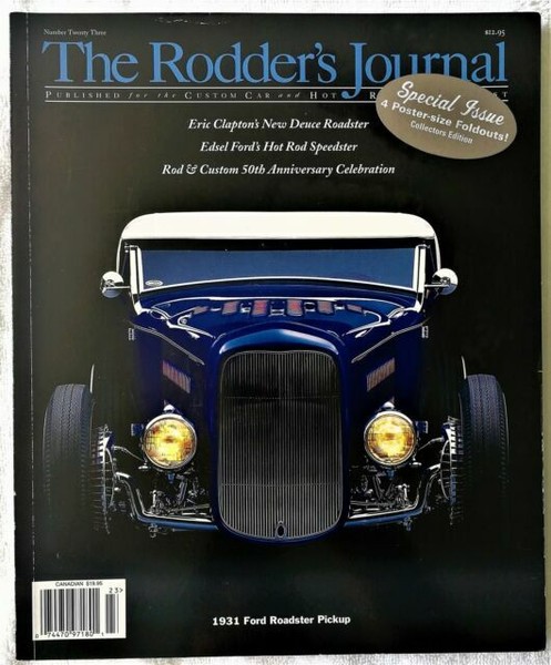 The Rodder's Journal Issue #21 1934 Ford Winter 2002 Hot Rod Custom Car ...