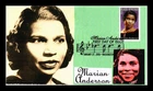 DR JIM STAMPS US COVER MARIAN ANDERSON BLACK HERITAGE FDC H&M 1 OF 6