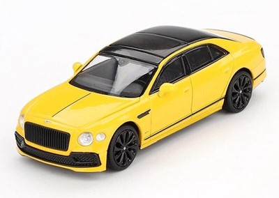 BENTLEY Flying Spur  - monaco yellow - Mini GT 1:64
