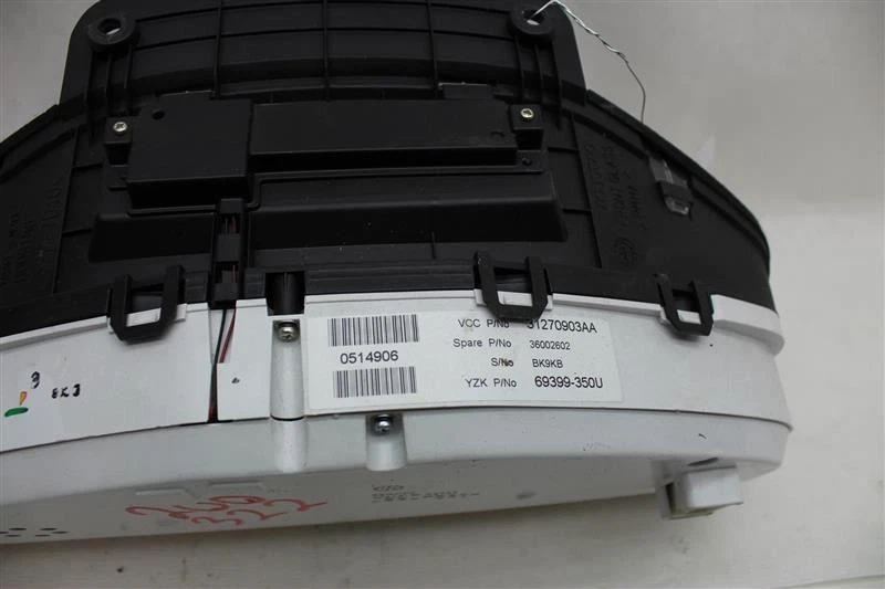 CLUSTER VELOCÍMETRO C70 S60 S80 V70 XC60 XC70 2010 10 2011 11 1054305 Foto 3 de 4