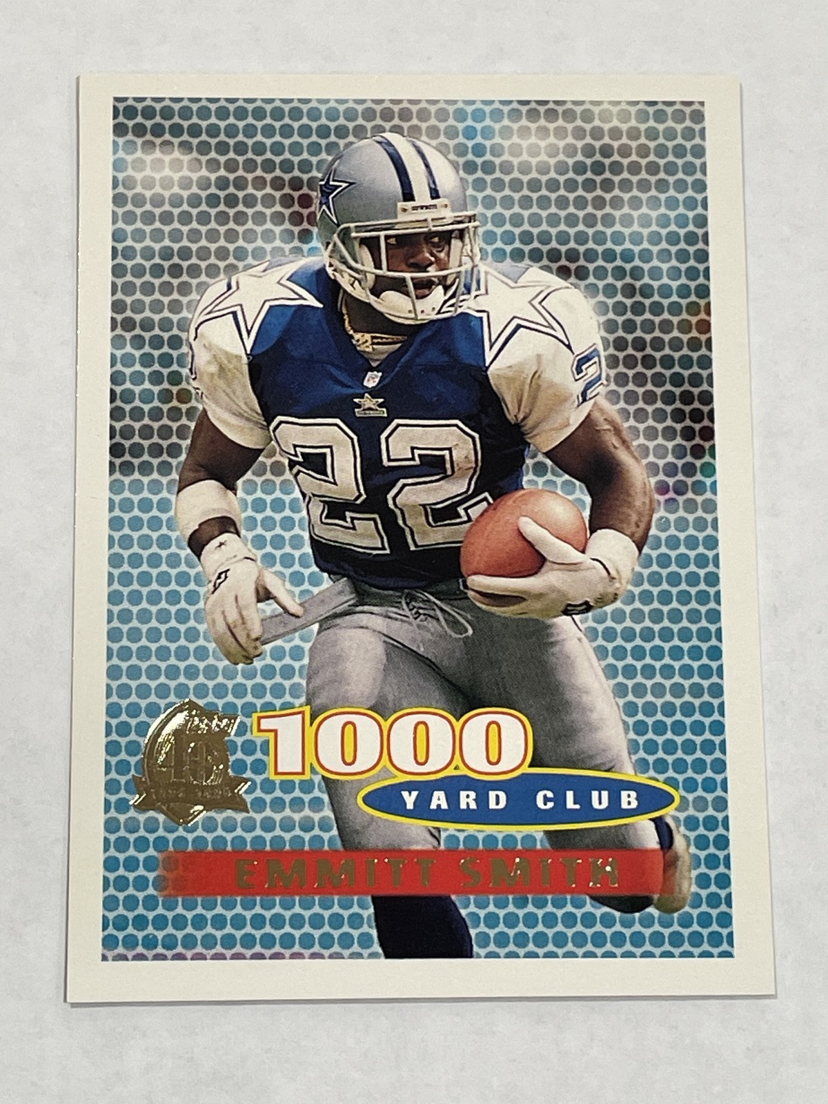 Emmitt Smith #121 Football Cards 1996 Topps trading card — raw and PSA graded price guide