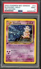 Slowking Holo 14/111 PSA 9 Neo Genesis 1st Edition Pokemon SWIRL on eBay