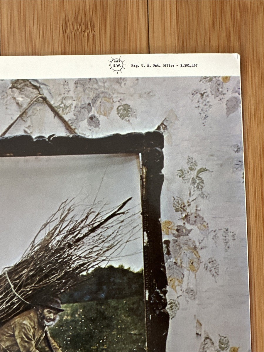 Led Zeppelin IV 1971 UNCUT Album Cover Art Stairway To Heaven Rock