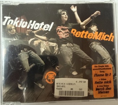 TOKIO HOTEL - RETTE MICH (2006 Maxi-CD) Enhanced CD Video