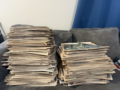 Huge Dallas Cowboys Weekly lot 381 Issues (1978-2003). Rare.