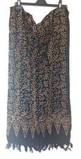 Bali Sarong  Premium Quality Leaf Design Paroe Wrap Large Size