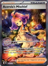 Acerola's Mischief Special Illustration Rare ME01: Mega Evolution 183/132 NM on eBay