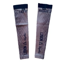 Rapha 2023 L39ION Pro Team Cycling Preseason Arm Warmers, Gray, Size Small EUC