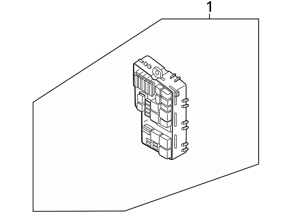 Fuse Box Engine Without Running Lamps Fits 07-09 MAZDA CX-7 1490624 Foto 4 de 4