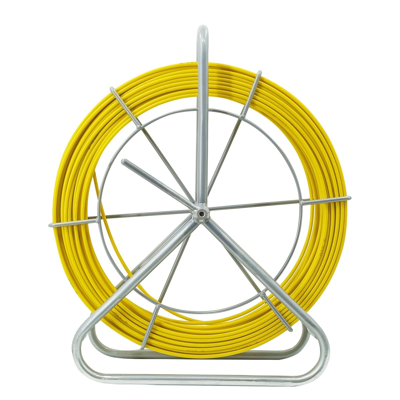 Cablelaying 6Mm 500Ft Duct Rodder Fiberglass Fish Tape Cable Pulling Rodder