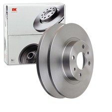 2X NK BREMSSCHEIBEN 257mm VOLL VORNE HINTEN PASSEND FÜR ALFA ROMEO 145 146 155