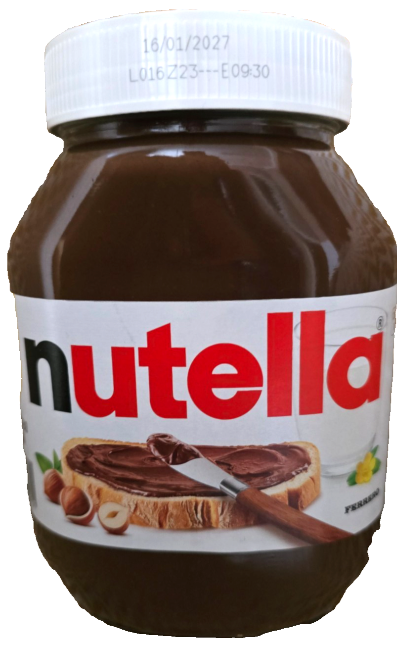 Hazelnut Chocolate Spread with Cocoa Nutella BIG Family Pack 1 Kg
