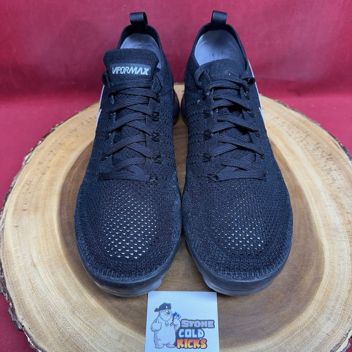 Nike Air VaporMax Flyknit 2 Black White 942842-001 Size 11.5 | eBay
