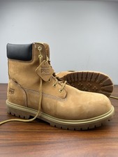 1472 | Timberland PRO Iconic Waterproof Alloy-Toe Work Boots Mens uk10 Wheat