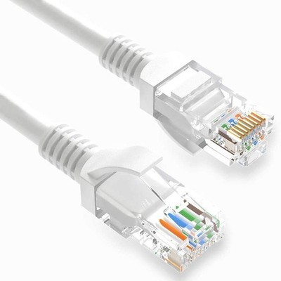 1Ft Network Cable Cat5E Ethernet Patch Cord RJ45 Twisted Pair LAN Internet Wire