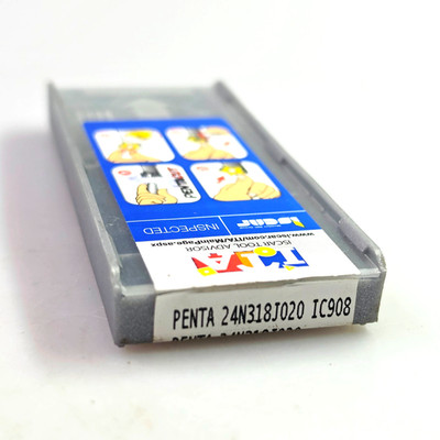 Iscar PENTA 24N318J020 IC908 Carbide Grooving Insert (Box of 5)
