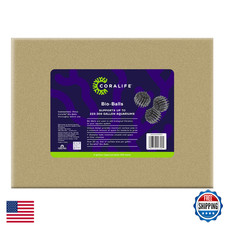 Coralife BioCube Aquarium Fish Tank 1" Bio-Balls for Sump Filtration