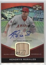 2011 Topps Triple Threads Unity Relic 72/99 Kendrys Morales #TTUAR-95 Auto nd3