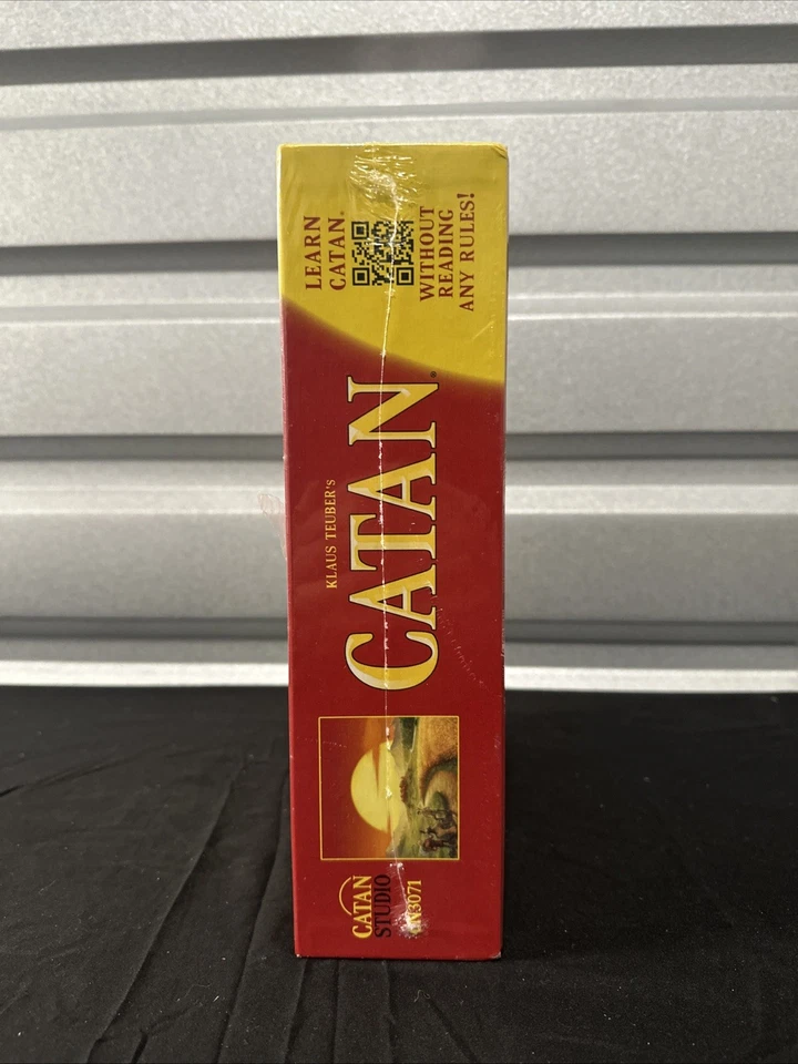 CATAN 棋盘游戏 CN3071 – Trade Build Settle – 经典红色盒子密封全新 — 第 3/4 张图片
