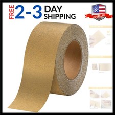 PSA Sandpaper Roll 80 Grit 2-3/4in x 20 Yards Self Adhesive Sticky Back Longb...