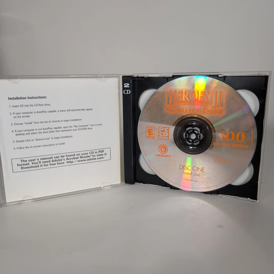 Heroes of Might & Magic III Complete Collectors Edition (PC CD-Rom, 2000) 3DO - Image 3 of 4