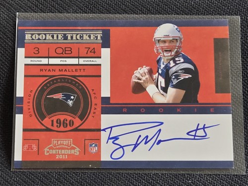 Ryan Mallett [Autograph] #203 2011 Playoff Contenders card