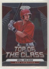 2020 Panini Prizm Top of the Class Will Wilson #TOC-15 6j0
