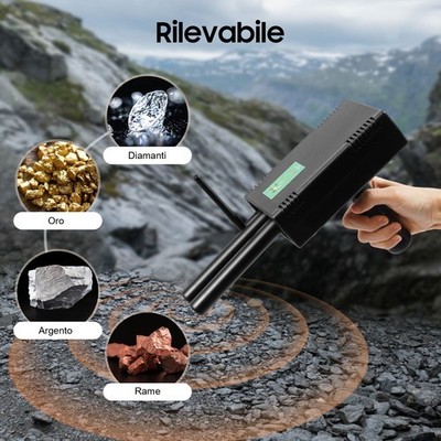 Golddetektor Dual Probe Gold Metal Detector Metalldetektor Metallsuchgerät 1000M