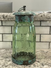 Fruit Trap, Vintage Replica Mason Jar, Rustic/Farmhouse, New 8" x 4"