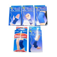 10-Pack Compression Sports Support Braces 2 Of Each Palm Wrist Elbow Knee Ankle