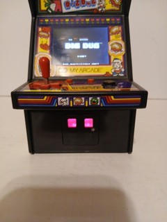 My Arcade Dig Dug Bandai Namco Mini Retro Arcade Machine 1982 Handheld Game