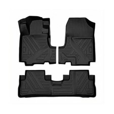 Aiqiying All Weather TPE Floor Mats Custom-fit for Honda CRV 2007-2011  3D P...