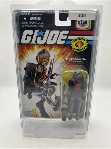 GI Joe 25th Anniversary Cobra Frogman EEL 2008 Hasbro Cartoon Series New