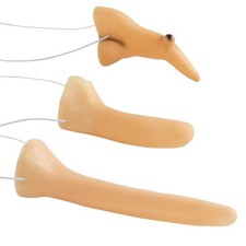 4 Pcs Prosthetic Nose Costume Halloween Small Clown Long for Decor