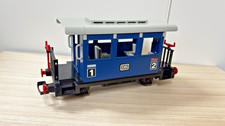 Playmobil 4100 blauer Personenwagen Eisenbahn Waggon LGB Spur G