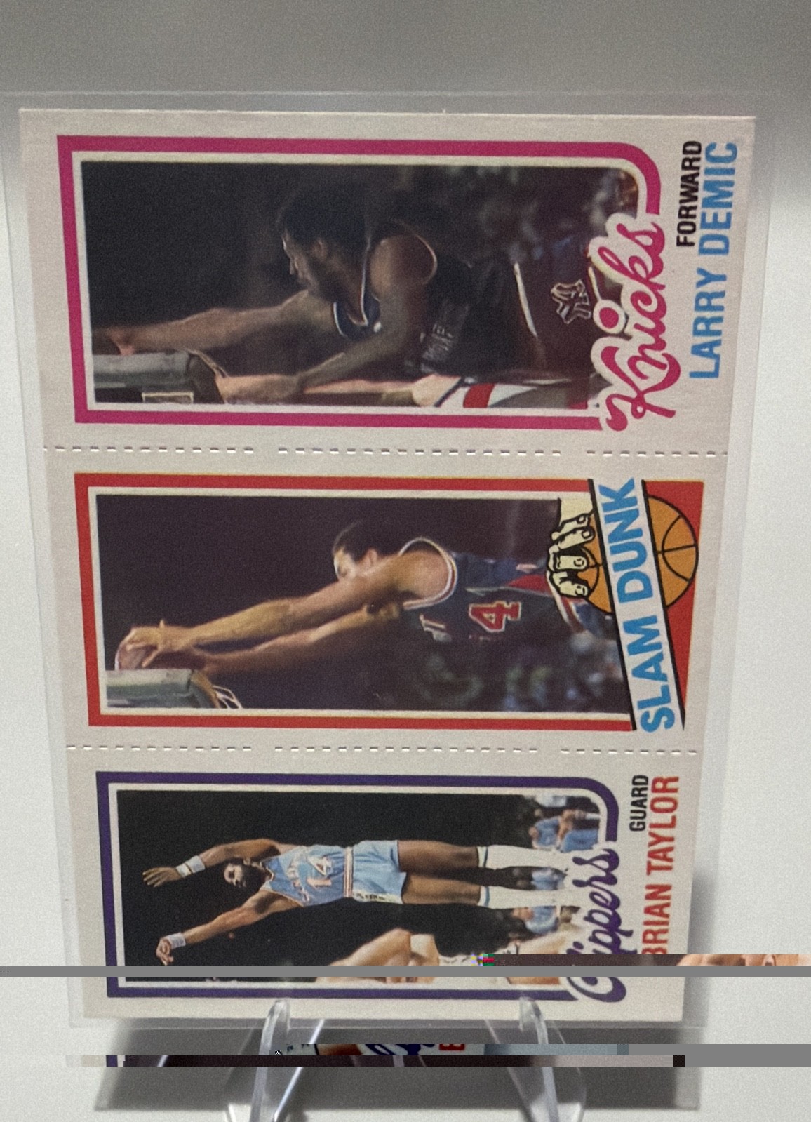 1980-81 Topps - John Shumate, Brian Taylor, Larry Demic #167-253-221 (RC)