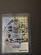 2022 Mosaic Jarred Kelenic Scripts Holo Auto #SC-JK Mariners