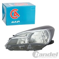 Alkar H4 Scheinwerfer Schwarz Rechts Passend FüR Toyota Yaris | 2762268