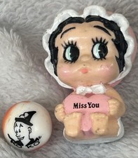 Vintage Betty Boop Lot-PVC Baby Boop/Koko Marble-RARE ONES
